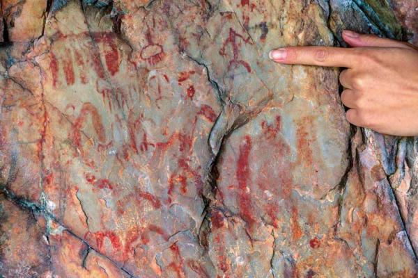 Rock Paintings in Las Batuecas